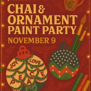 Chai & Ornament Paint Party